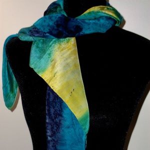SINLE Mermaid Silk Scarf RARE